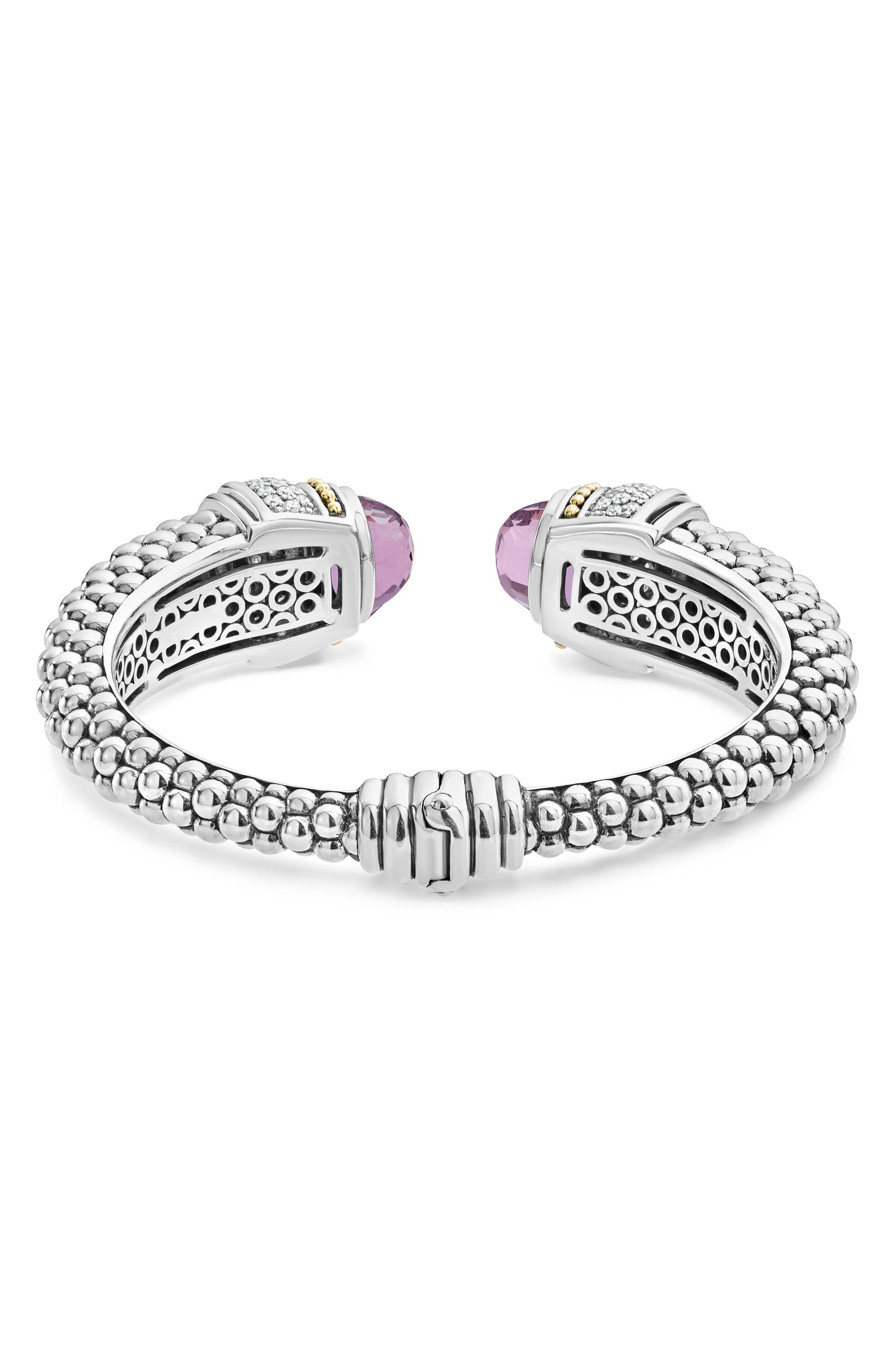 LAGOS Rittenhouse Sterling Silver & 18K Gold Caviar Diamond ...