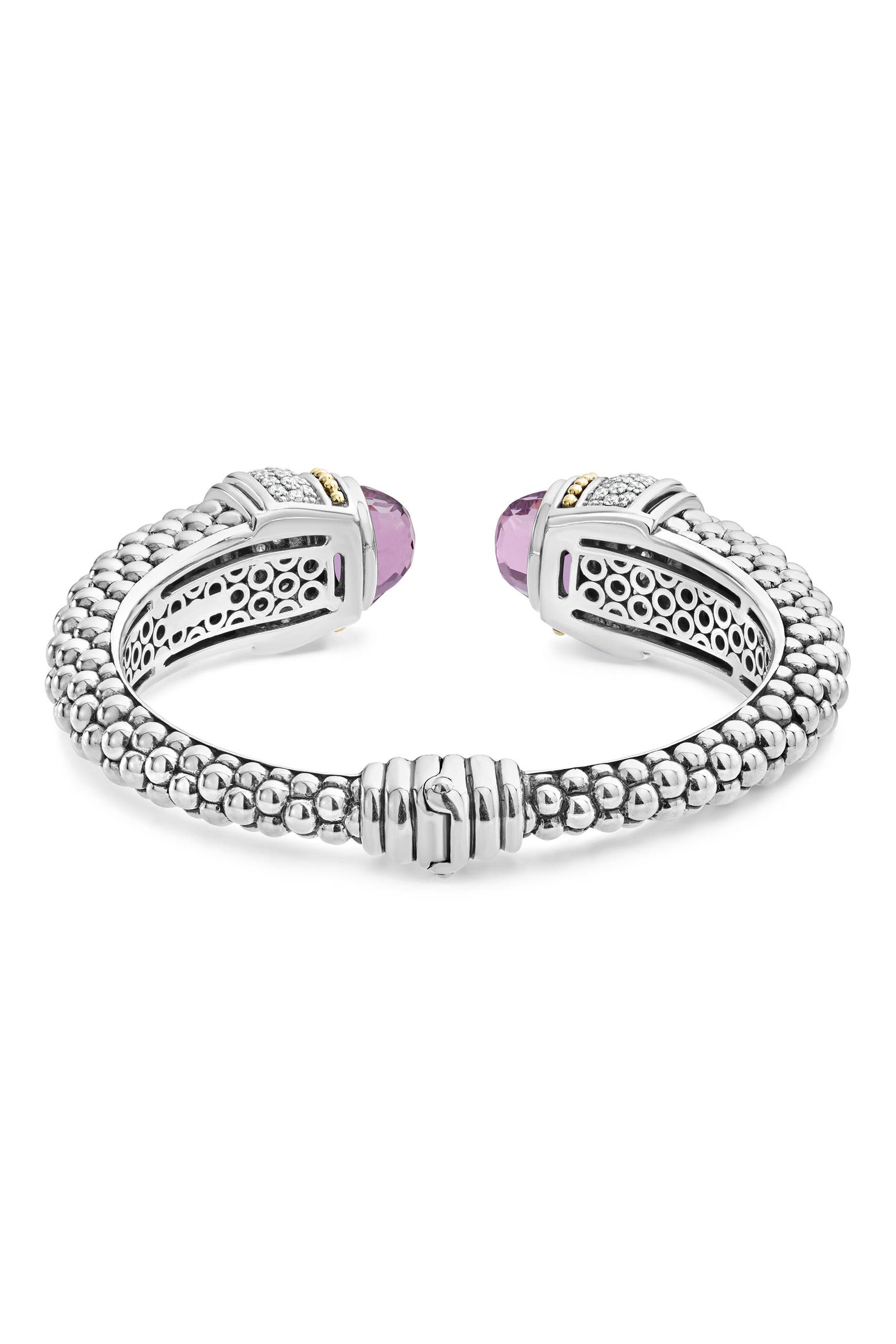 LAGOS Rittenhouse Sterling Silver & 18K Gold Caviar Diamond ...