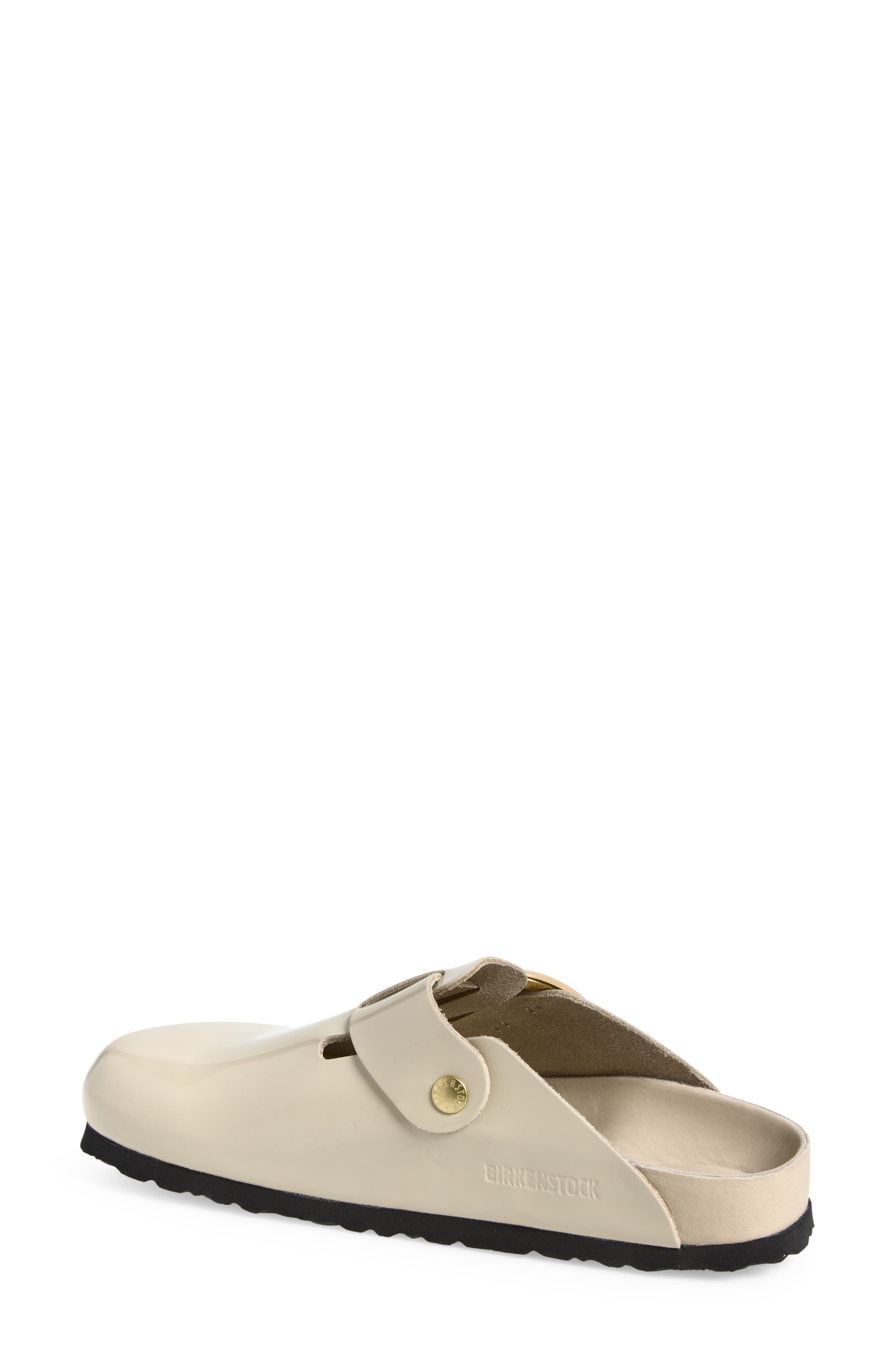 Boston Big Buckle Slide Sandal, Alternate, color, OYSTER