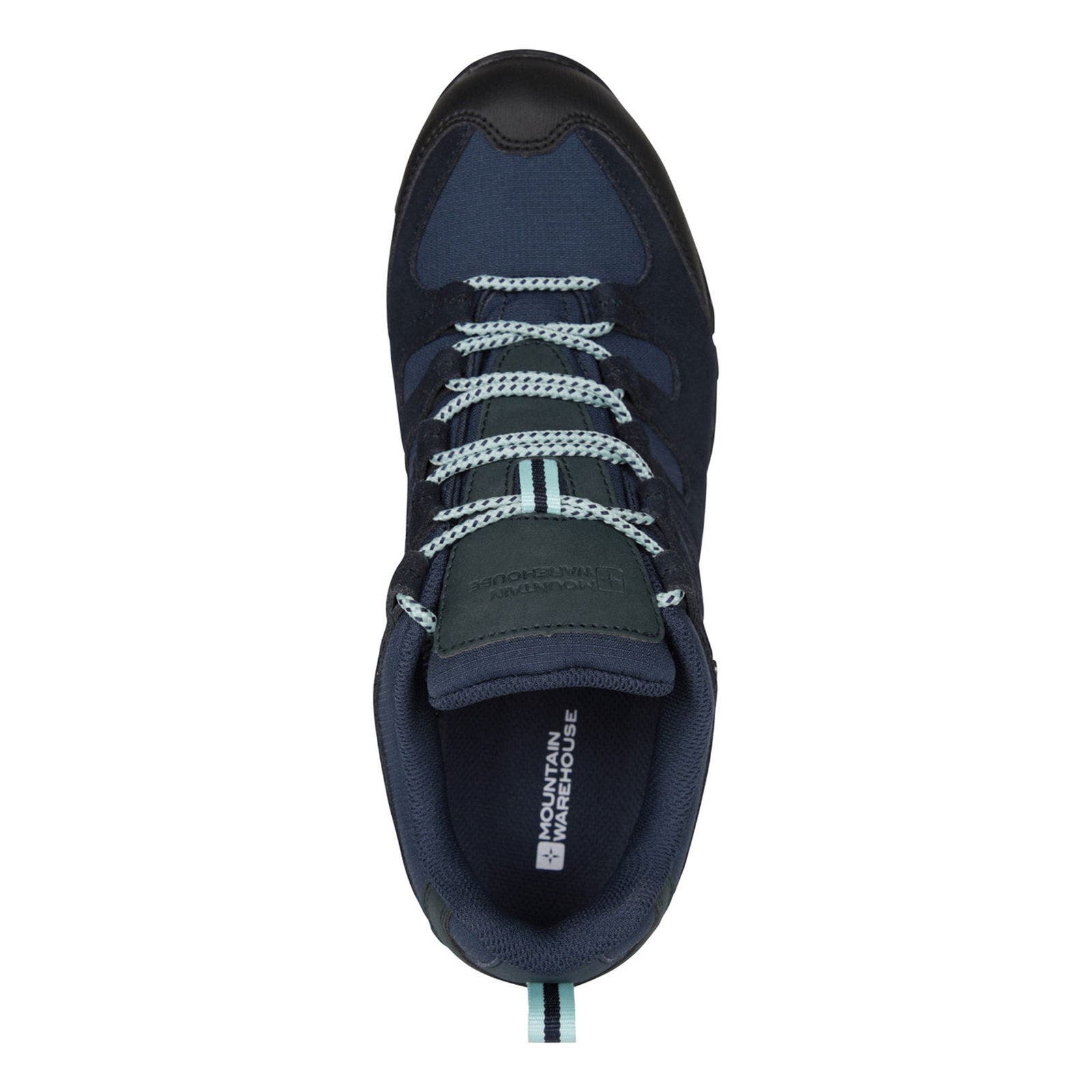 Belfour Suede Waterproof Walking Shoes, Alternate, color, Dark Blue