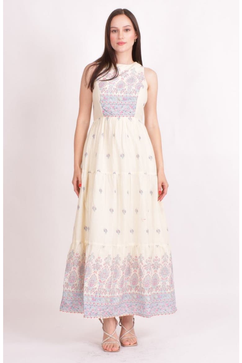 Caitlin Cotton Maxi Sundress, Main, color, White