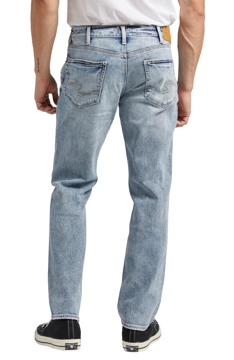 Silver Jeans Co. Eddie Athletic Fit Tapered Jeans, Alternate, color, Indigo