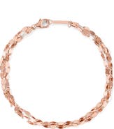 LANA 14k Rose Gold Diamond Bar Bracelet