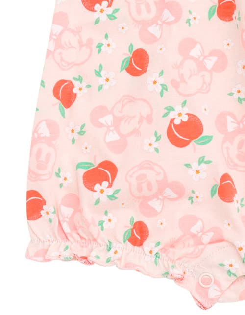 Disney Minnie Mouse Sleeveless Bubble Romper In Multi