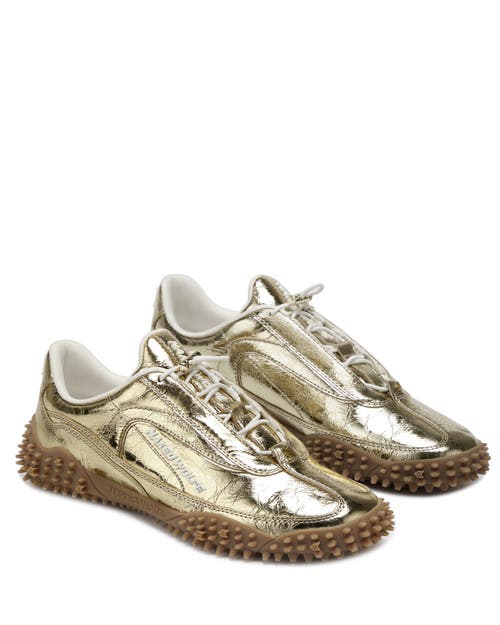 Naked Wolfe Island Ripstop Sneaker In Gold