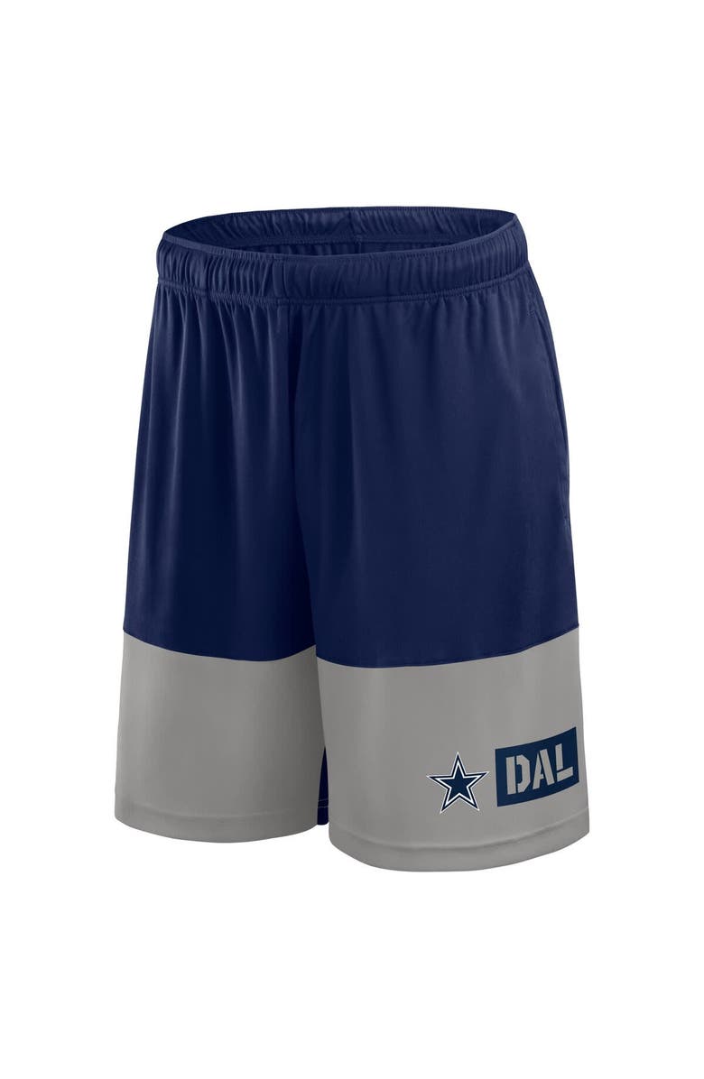 FANATICS Men's Fanatics Navy/Silver Dallas Cowboys Big & Tall Best of the Best Performance Shorts, Alternate, color, Navy