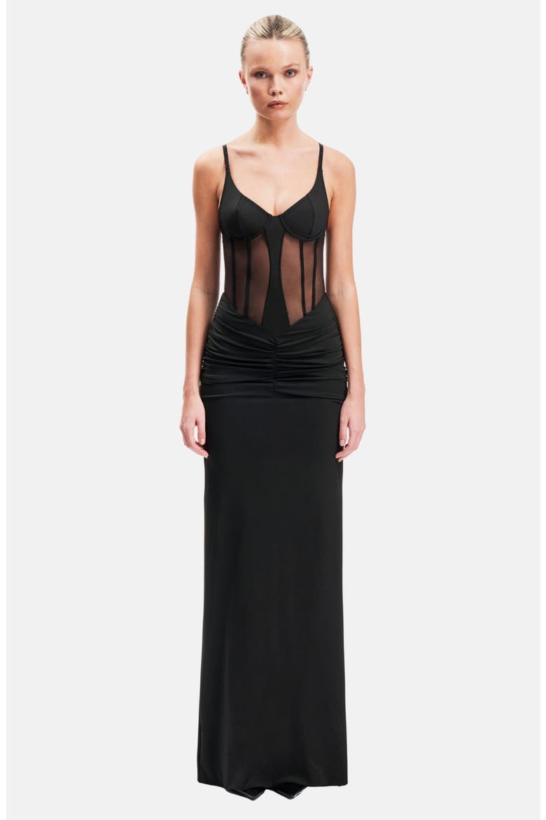 Sivara Maxi Dress, Main, color, Black