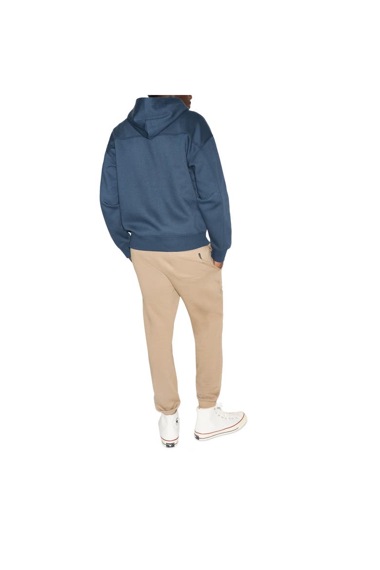 Chore Full Zip Hoodie, Alternate, color, MEDIUM INDIGO