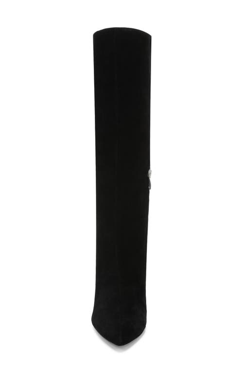 Nordstrom Dauphine Kitten Heel Knee High Boot In Black