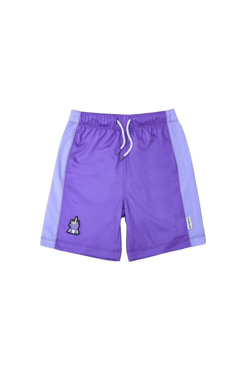 Roarsome Sparkle Riders Shorts, Main, color, Light Purple