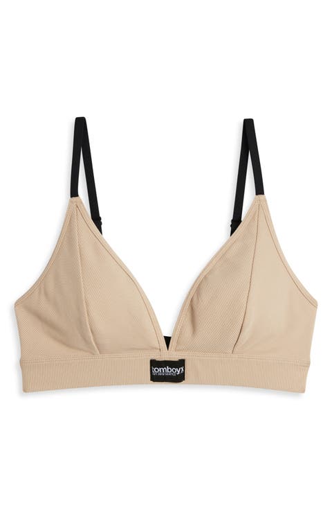 Rib Triangle Bralette (Regular & Plus)