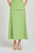 WAYF Capri Midi Skirt