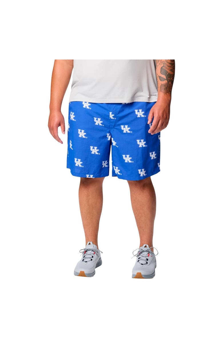 Columbia Men's Columbia Royal Kentucky Wildcats Big & Tall Backcast Shorts, Main, color, Royal