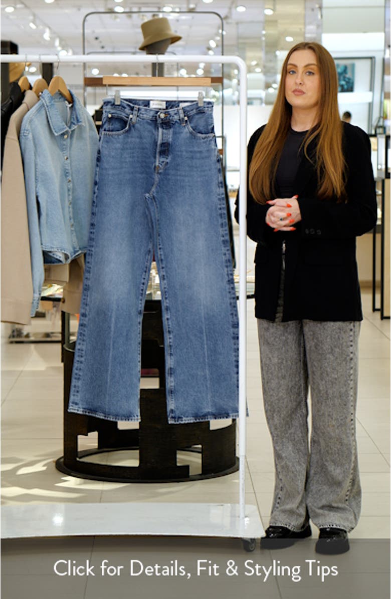 The Loose High Waist Wide Leg Jeans, sales video thumbnail