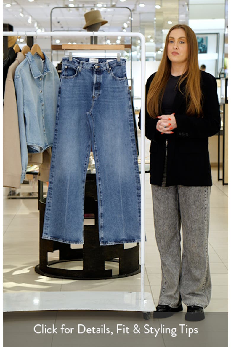The Loose High Waist Wide Leg Jeans video