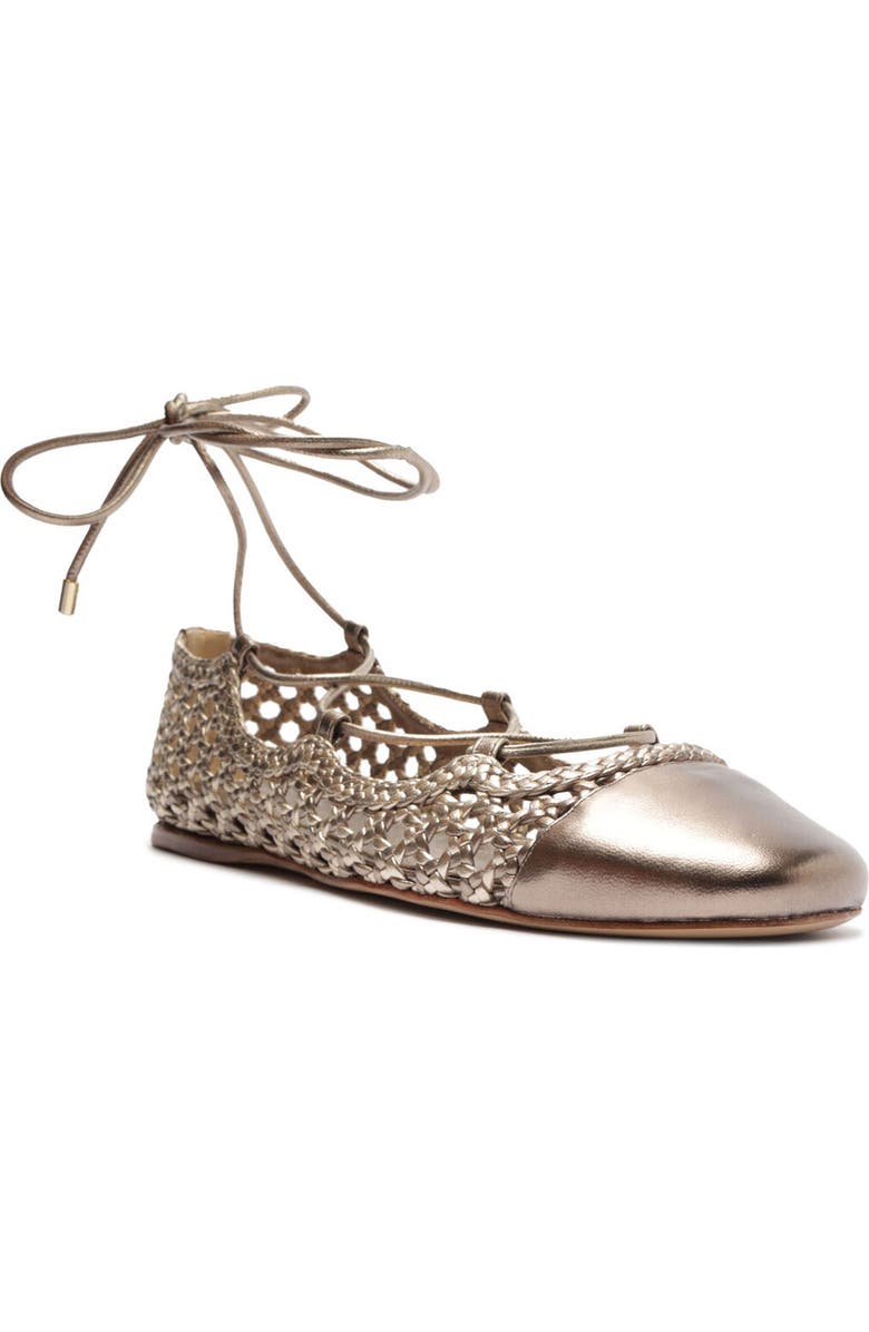 Alexandre Birman Ballerina Tresse Flat, Main, color,