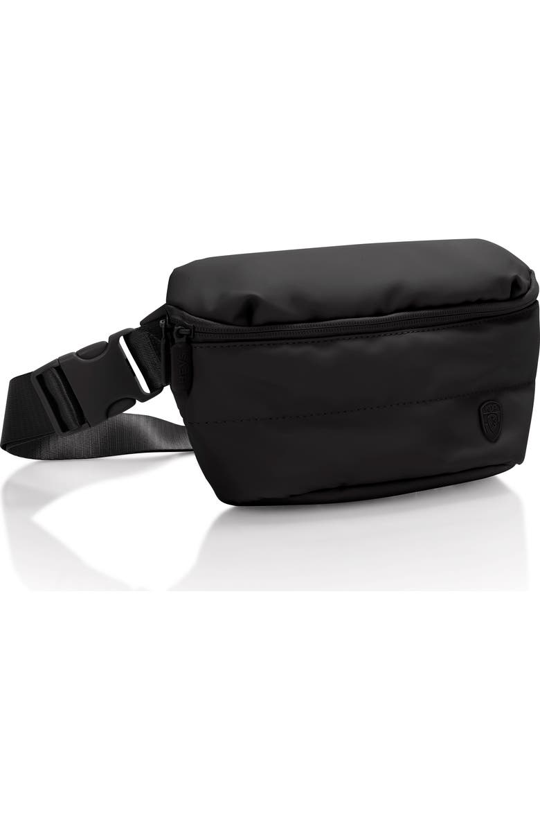 Heys The Puffer Mini Waist Bag, Main, color, Black