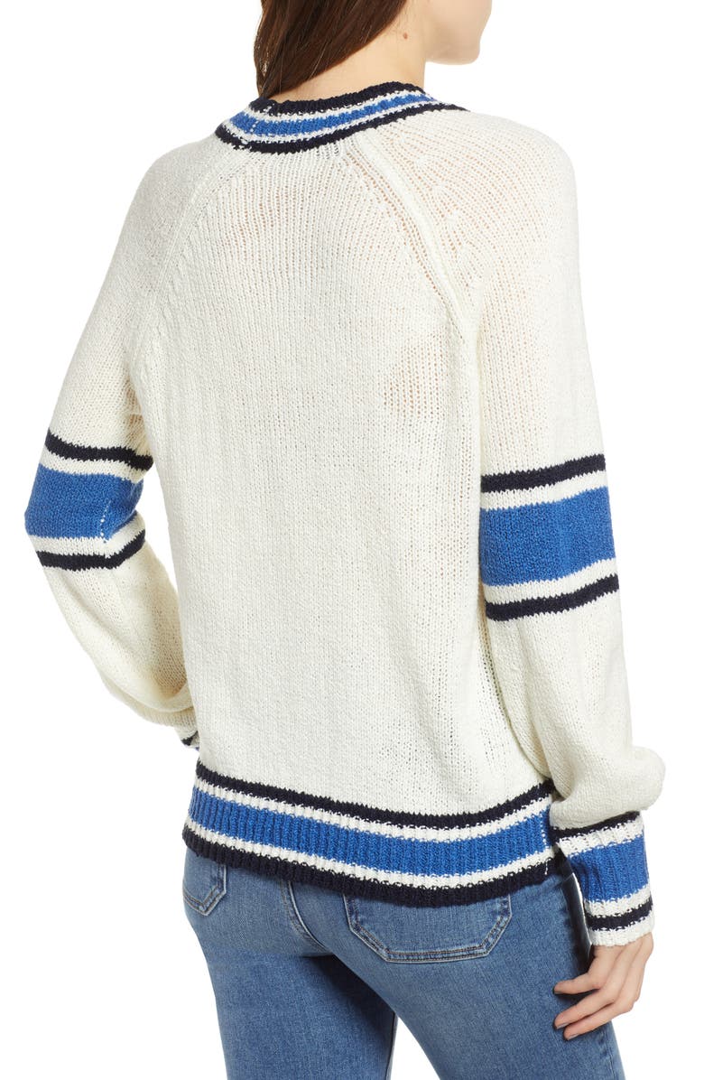 cupcakes and cashmere Colorblock Sweater, Alternate, color, 