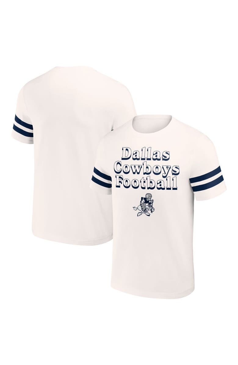 NFL X DARIUS RUCKER Men's NFL x Darius Rucker Collection by Fanatics Cream Dallas Cowboys Vintage T-Shirt, Main, color, 