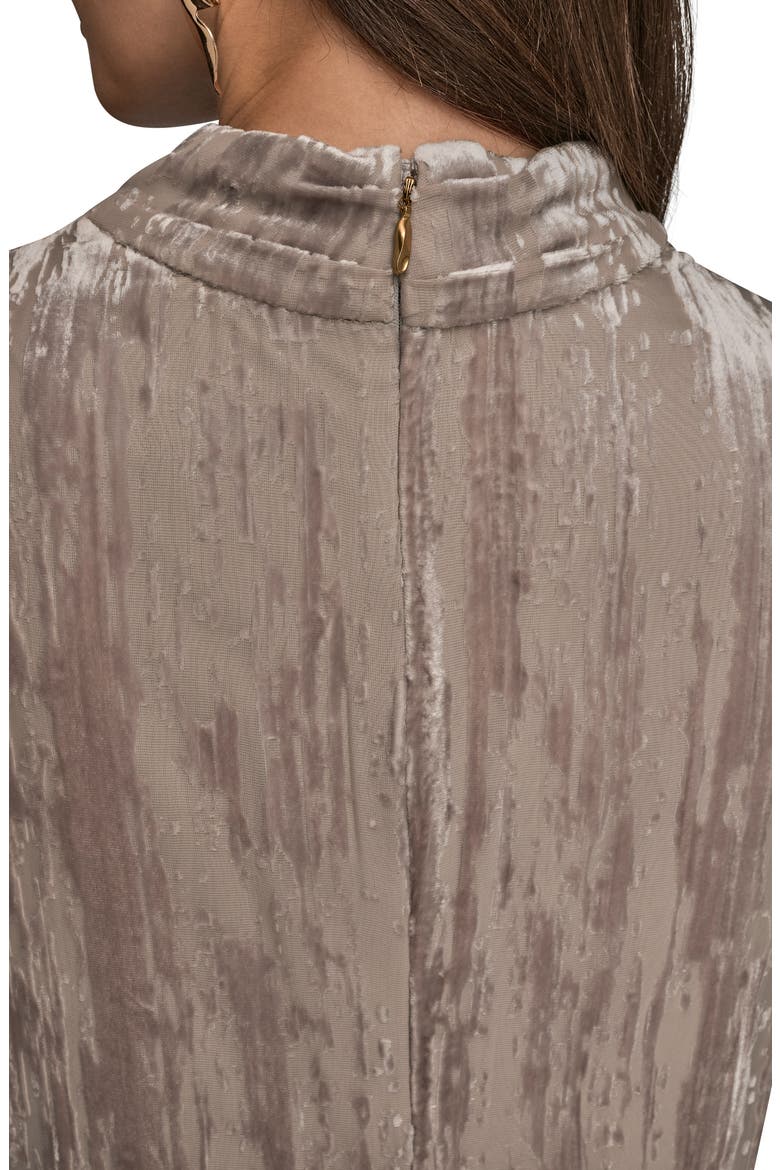 Burnout Sleeveless A-Line Maxi Dress, Alternate, color, VAPOR