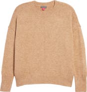 Vince Camuto Exposed Seam Crewneck Sweater