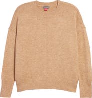 Vince Camuto Exposed Seam Crewneck Sweater