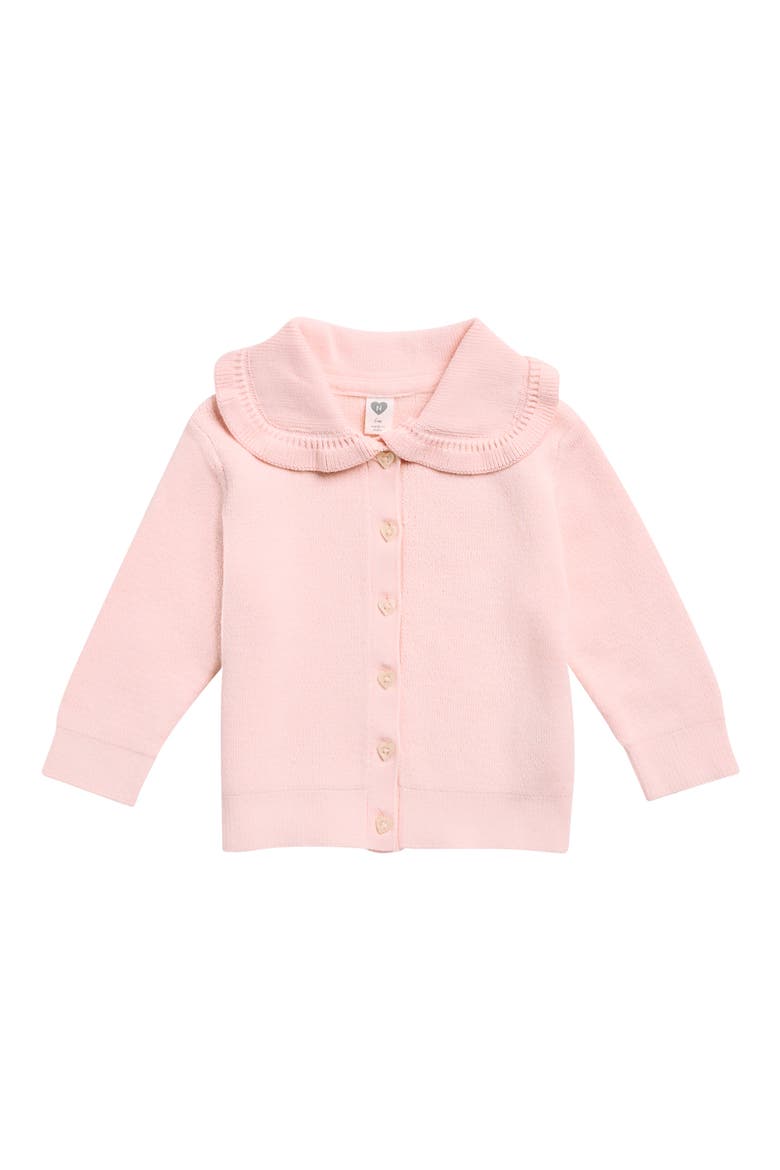 Sweet Collar Cardigan, Main, color, PINK DOGWOOD