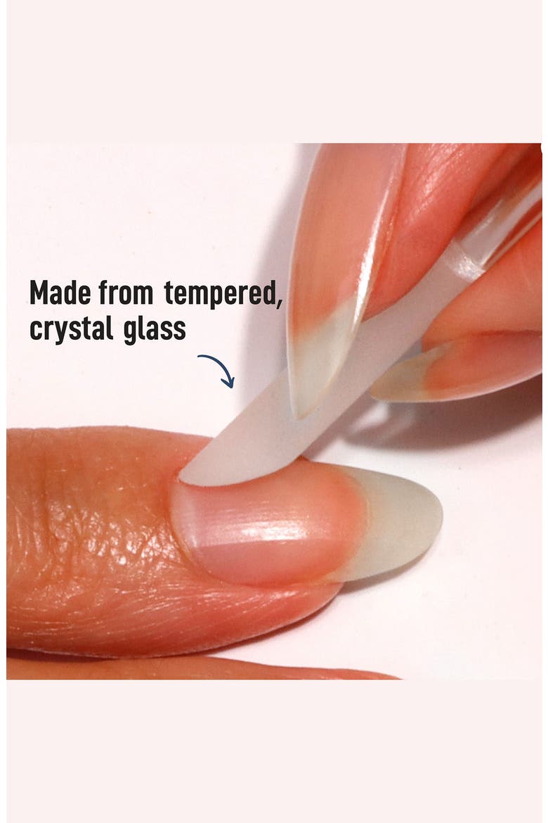 Double Sided Glass Cuticle Pusher, Alternate, color, NONE