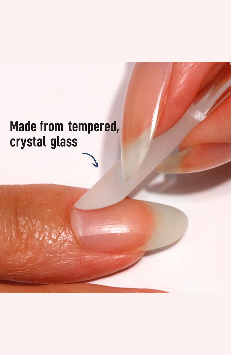 Londontown Double Sided Glass Cuticle Pusher, Alternate, color, 