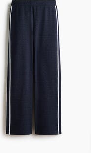 H&M Lace-trimmed Jersey Trousers