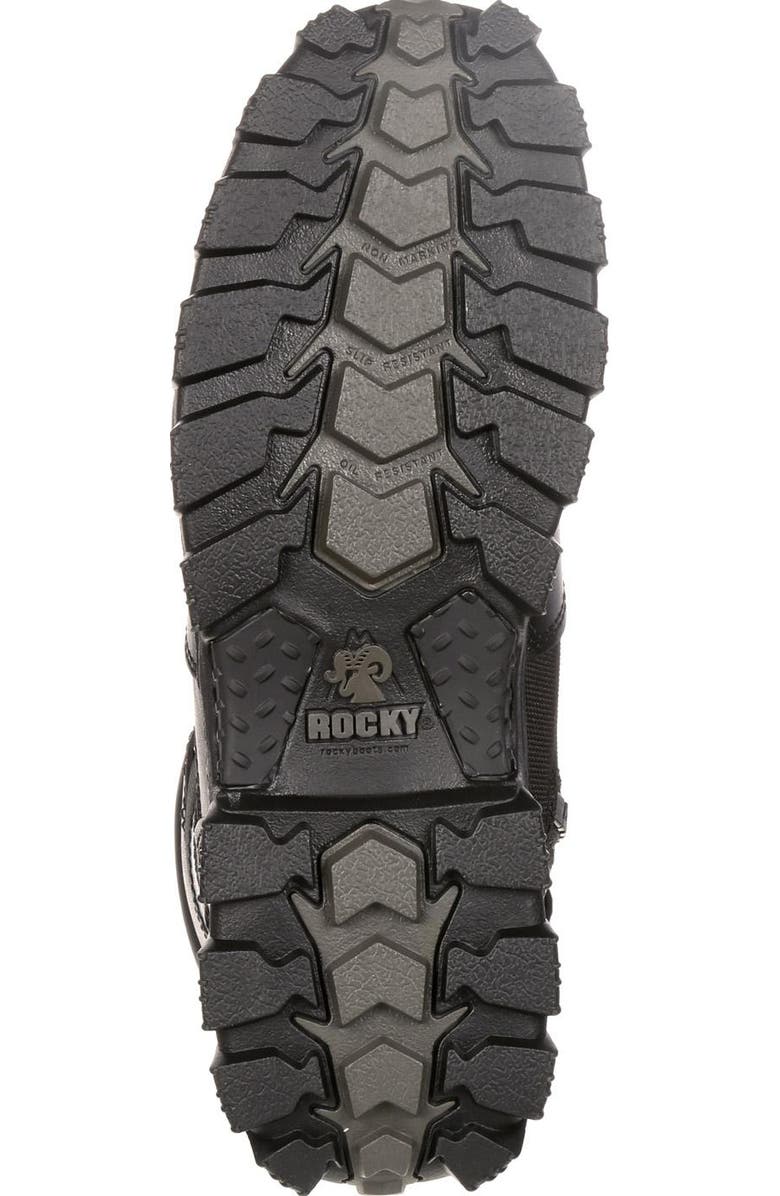 Rocky Waterproof 400G Insulated Public Service Boot, Alternate, color, Black
