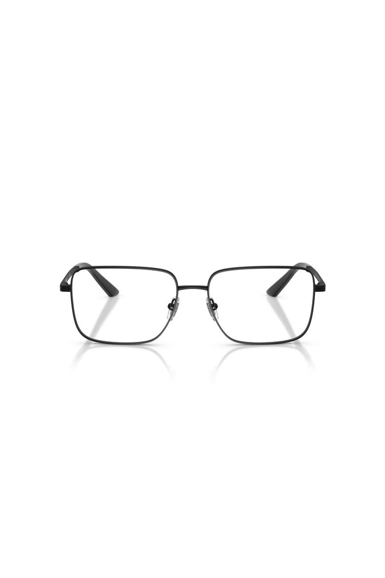 57mm Rectangle optical glasses, Alternate, color, Black