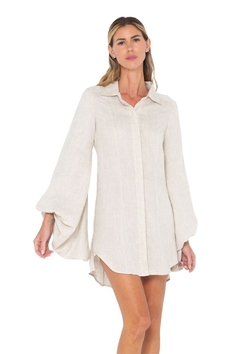 JBQ Antonia Dress, Alternate, color, Oatmeal