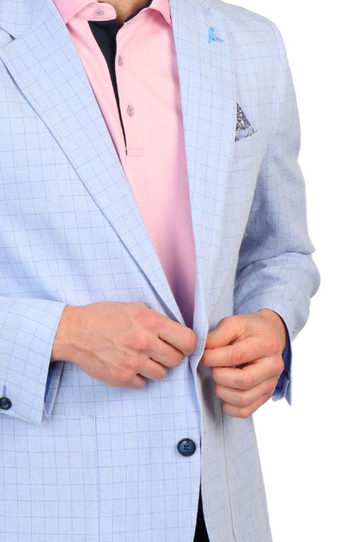 TAILORBYRD TAILORBYRD GRID CHECK PRINT MELANGÉ SPORT COAT