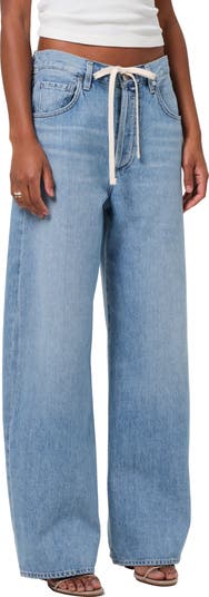 Citizens of Humanity Brynn Drawstring High Waist Wide Leg