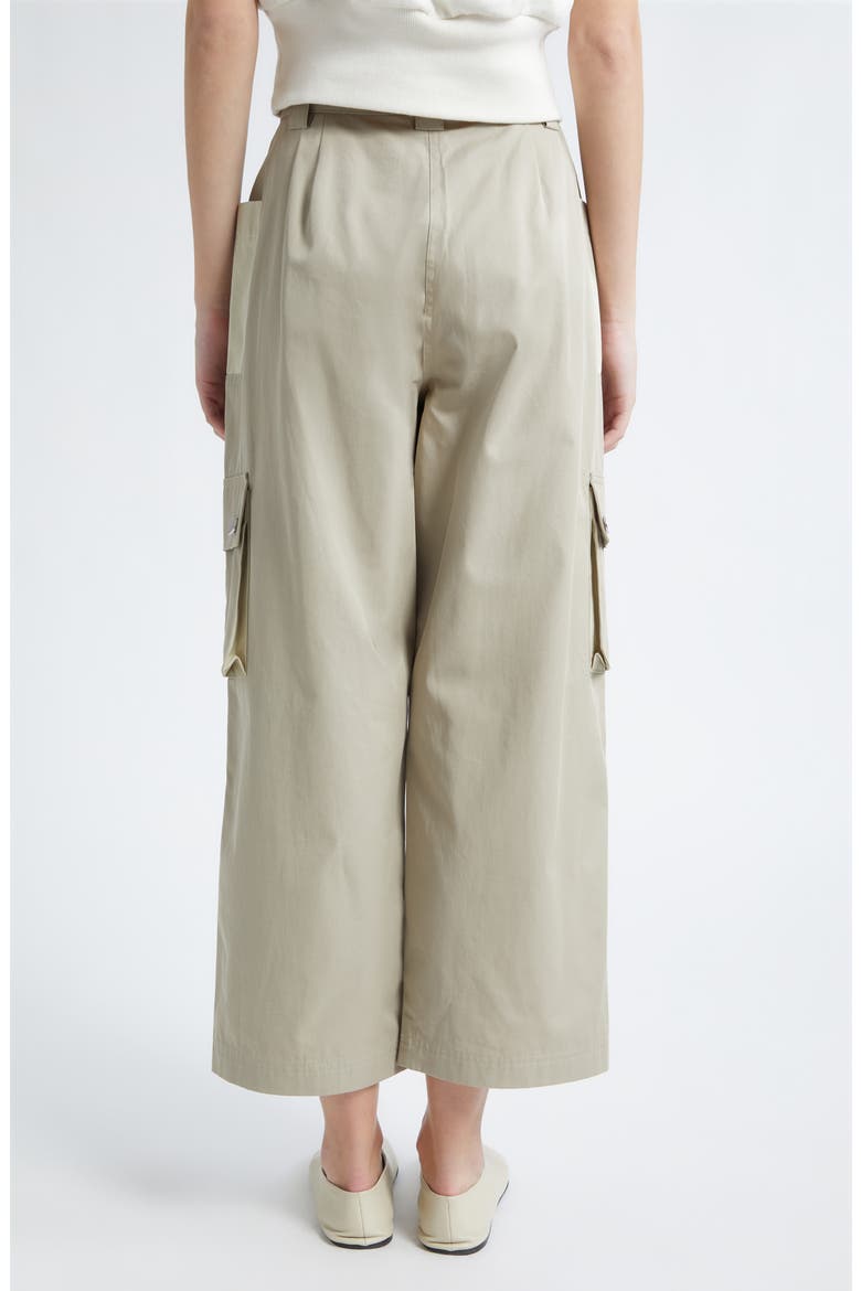 Colorblock Crop Pants, Alternate, color, KHAKI-BIRCH