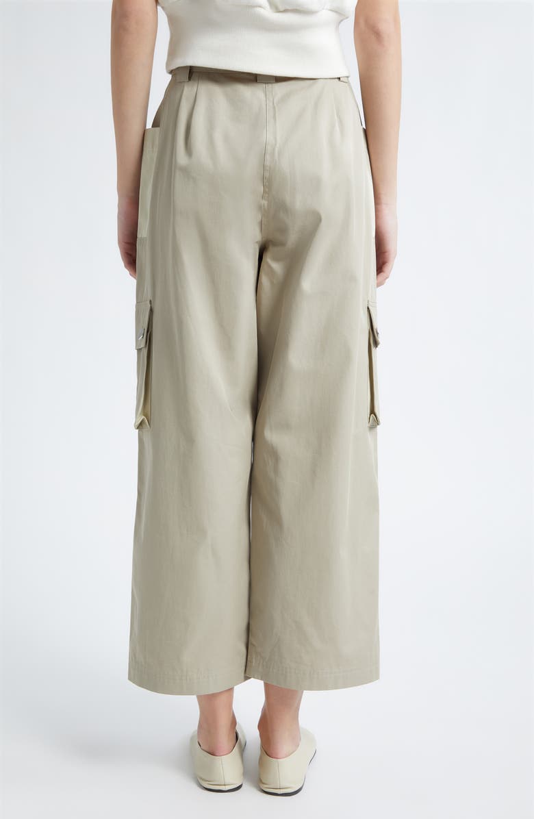 3.1 Phillip Lim Colorblock Crop Pants, Alternate, color, Khaki-Birch