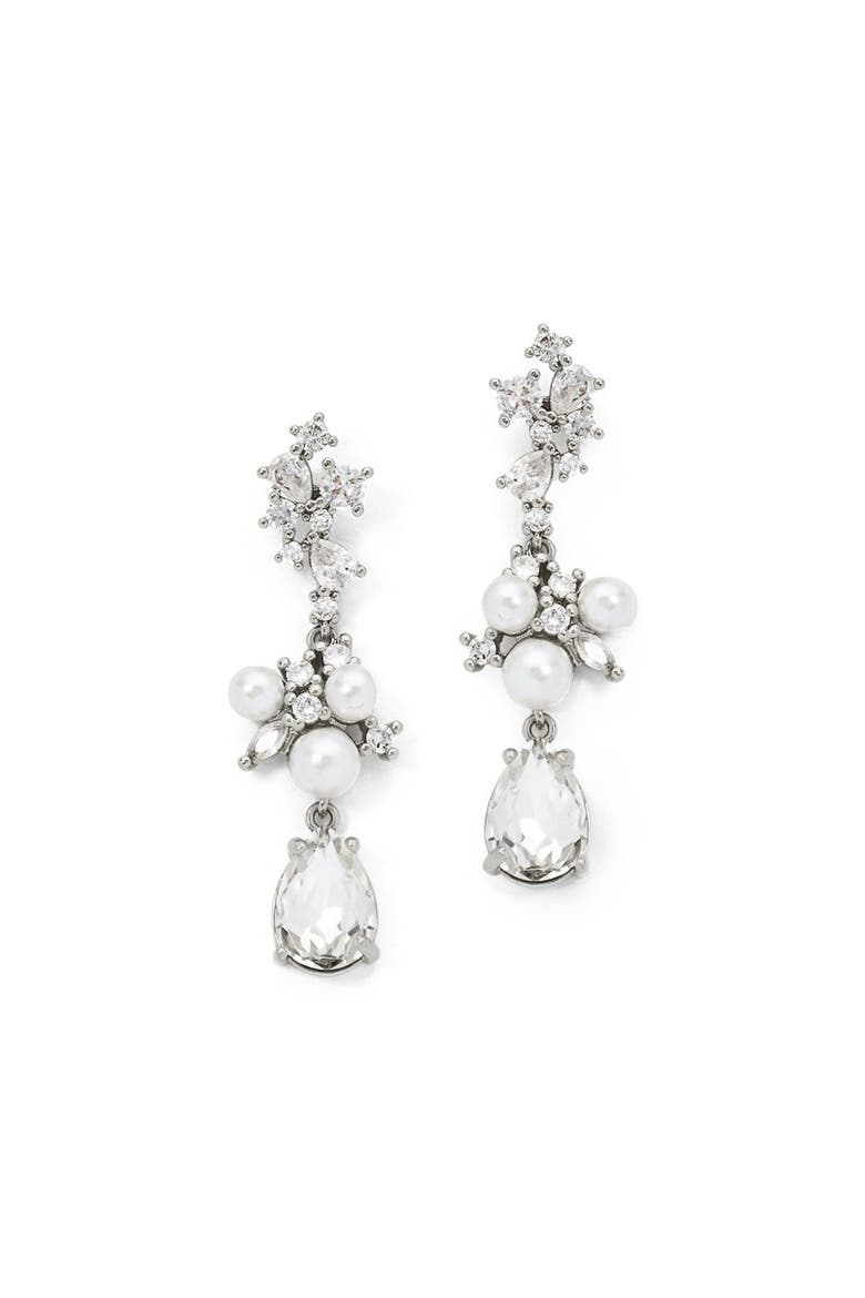 Blair Drops, Main, color, Silver