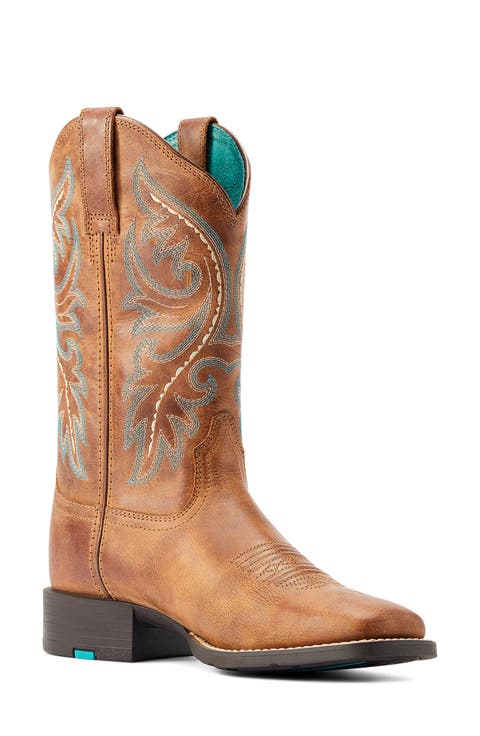Round Up Zip Back Desert Sand Boot (Women)