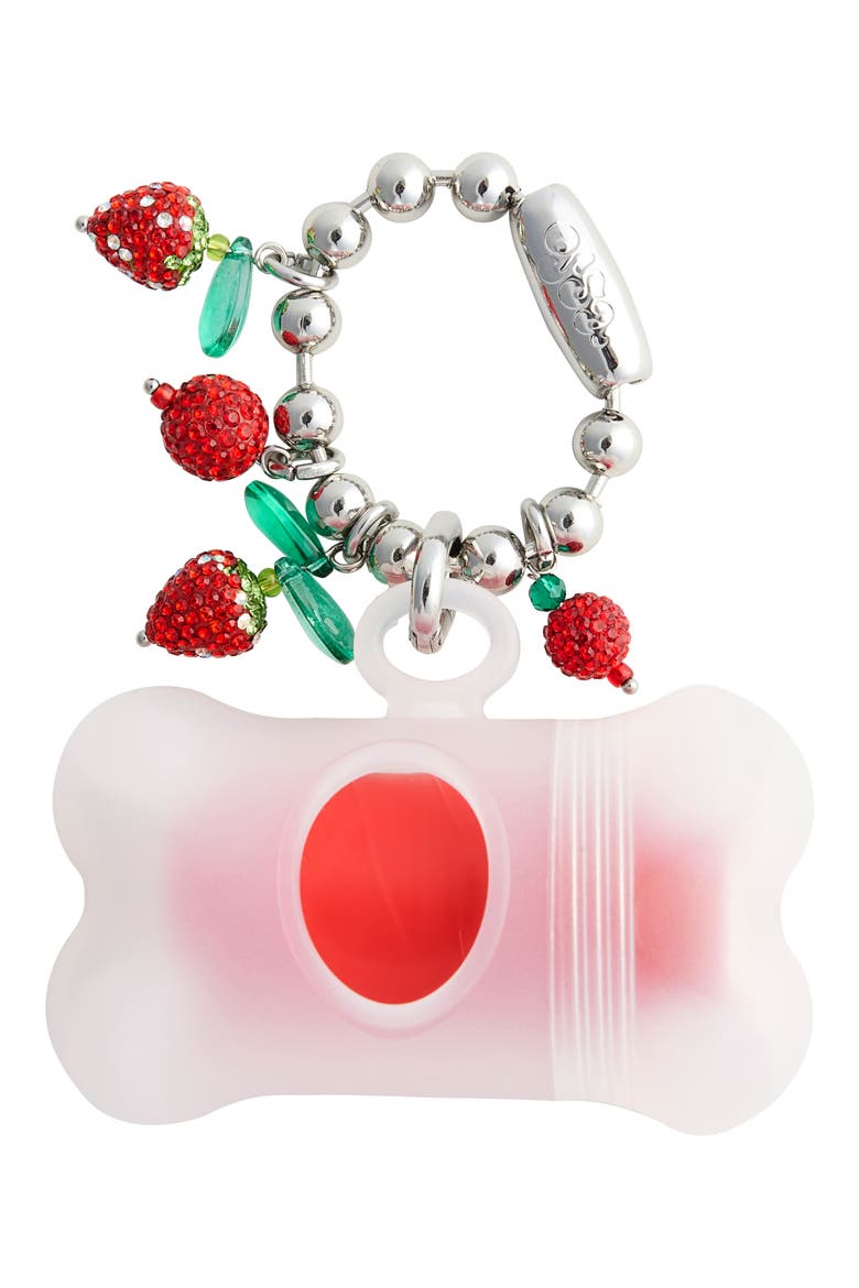 Pet Waste Bag Holder, Main, color, STRAWBERRY
