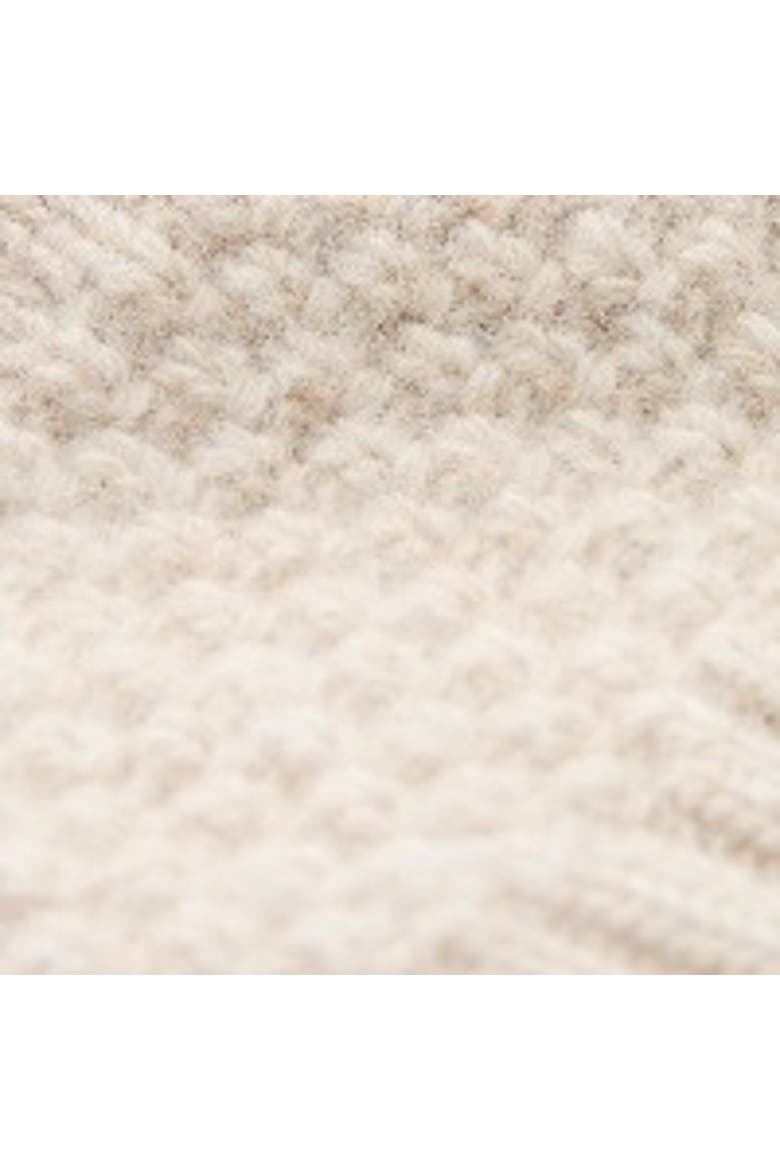 Lambswool Funnel Neck Sweater, Alternate, color, OATMEAL