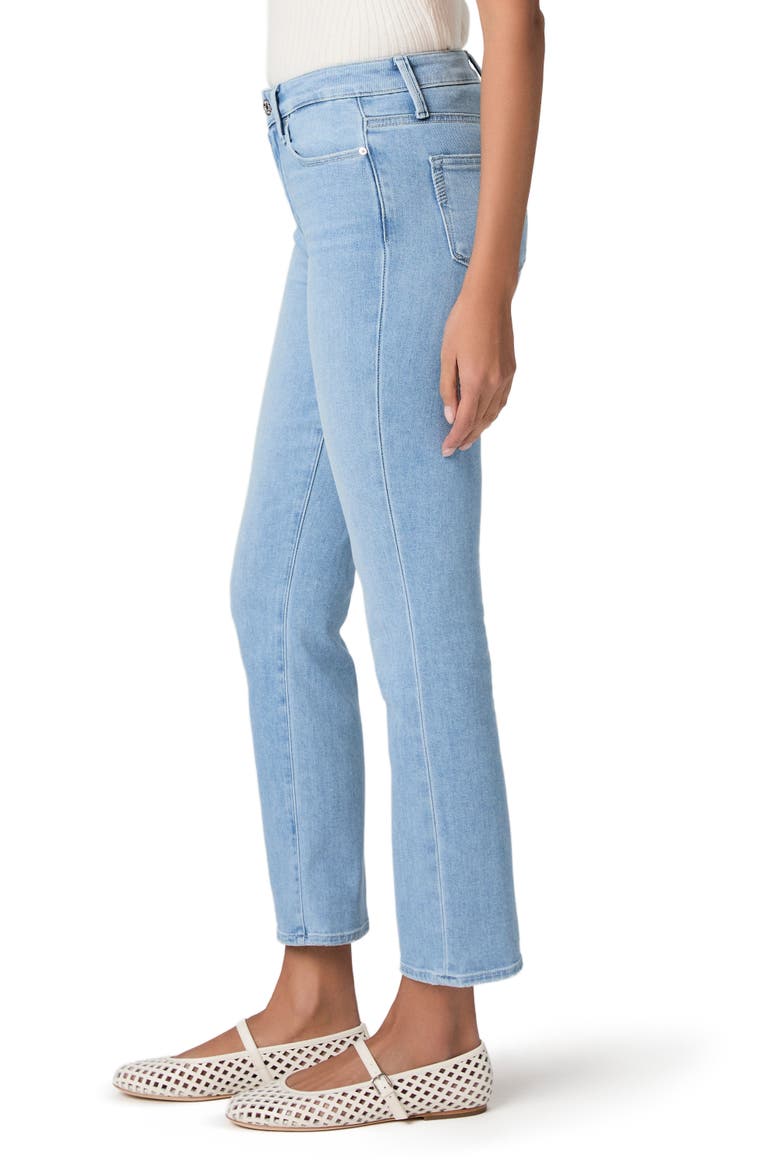 Cindy High Waist Ankle Straight Leg Jeans, Alternate, color, SANTORINI SKY