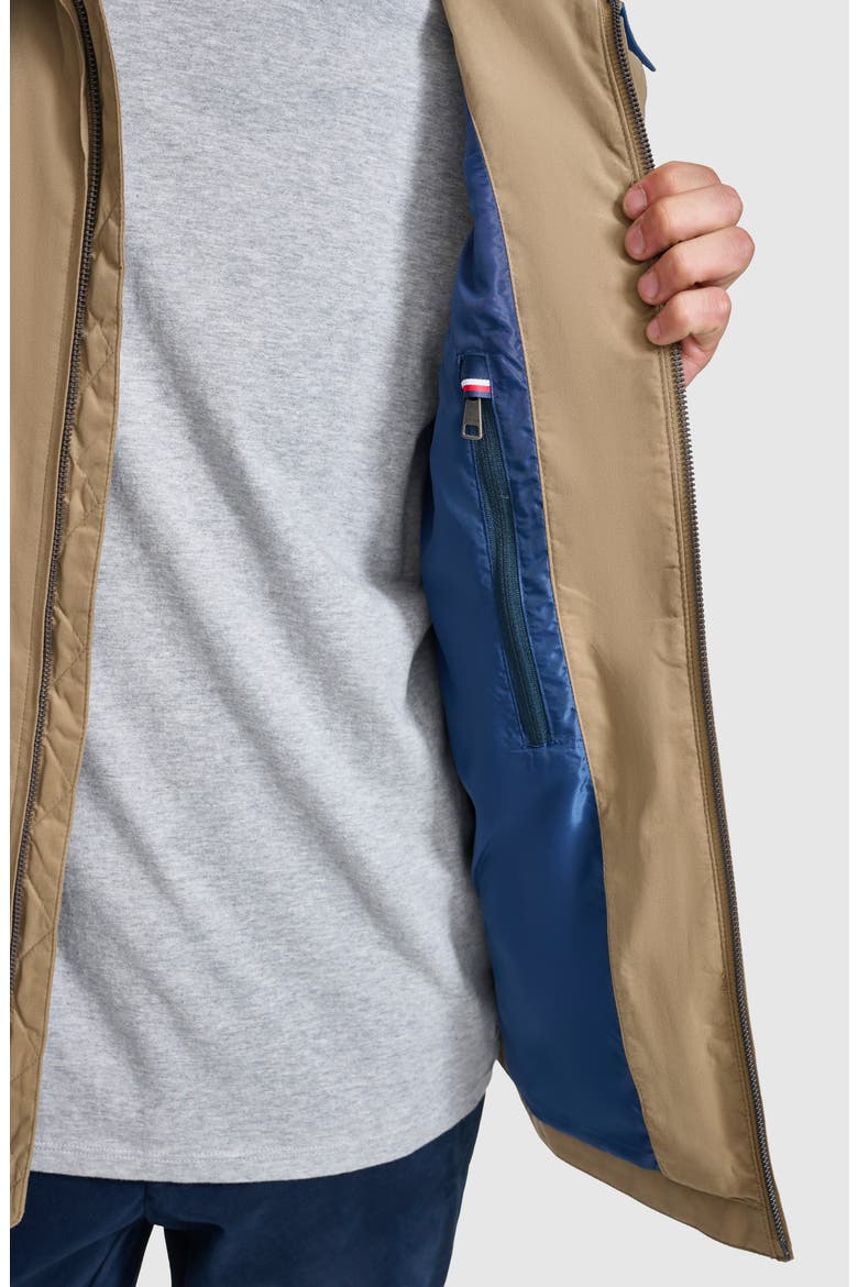Microtwill Golf Jacket, Alternate, color, KHAKI