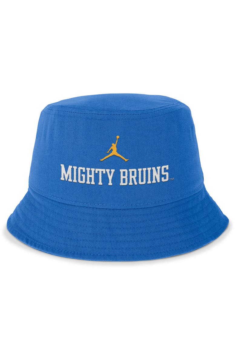 Jordan Brand Men's Jordan Brand Blue UCLA Bruins Local Apex Bucket Hat, Alternate, color, Blue