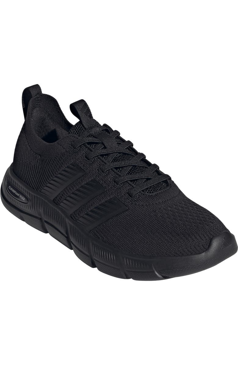 adidas Cloudfoam Flex Slounge Running Shoe, Main, color, Core Black/ Core Black