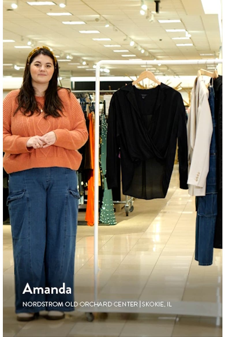 Penny Balloon Sleeve High-Low Top video