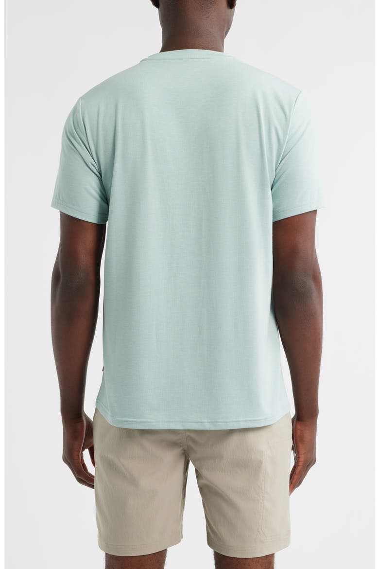 Flex Performance Pocket T-Shirt, Alternate, color, HEATHER OCEAN MIST