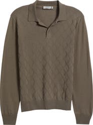 Canali Wool Polo Sweater