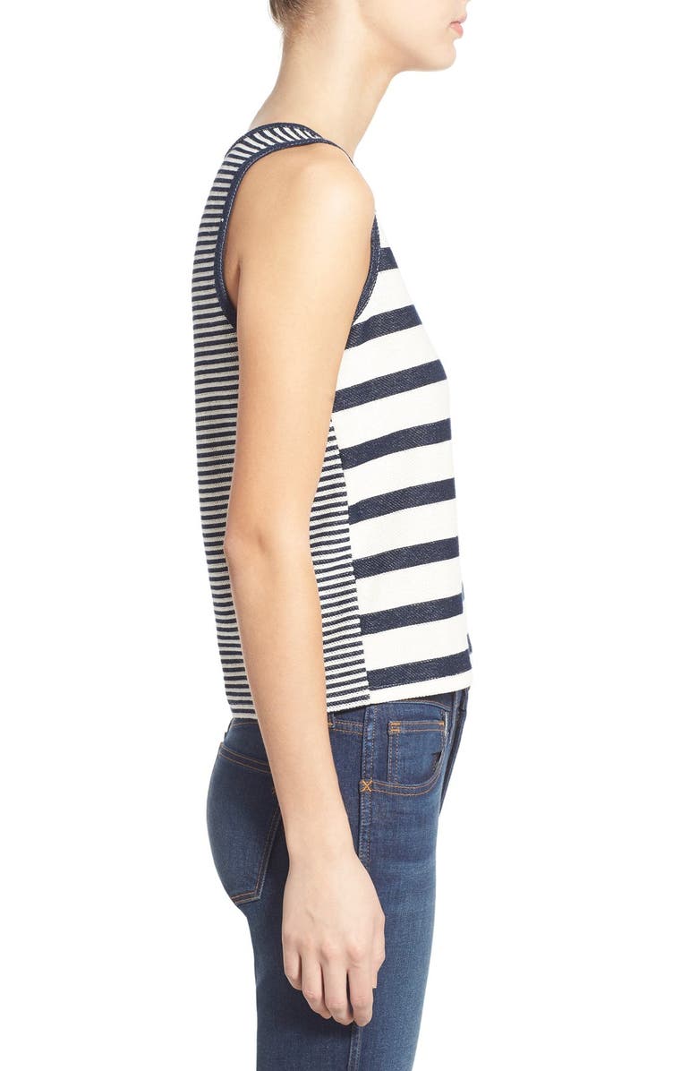 Madewell 'Coastland' Stripe Tank, Alternate, color, 