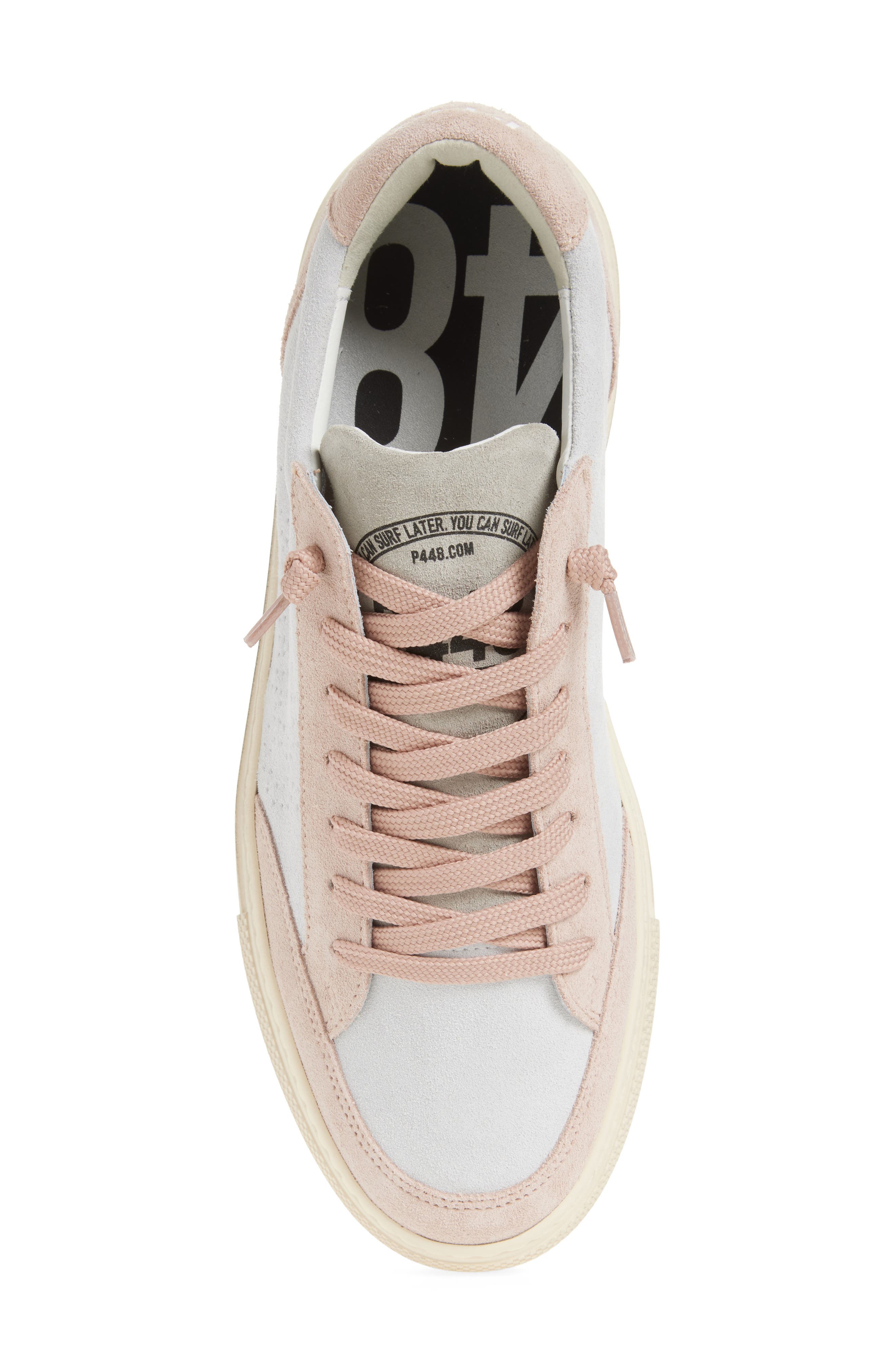 P448 Soho Sneaker, Alternate, color, Pink/ White